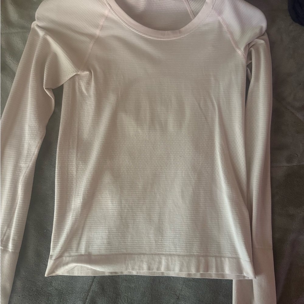 Light Pink Long Lululemon swifty tech size 2 race length